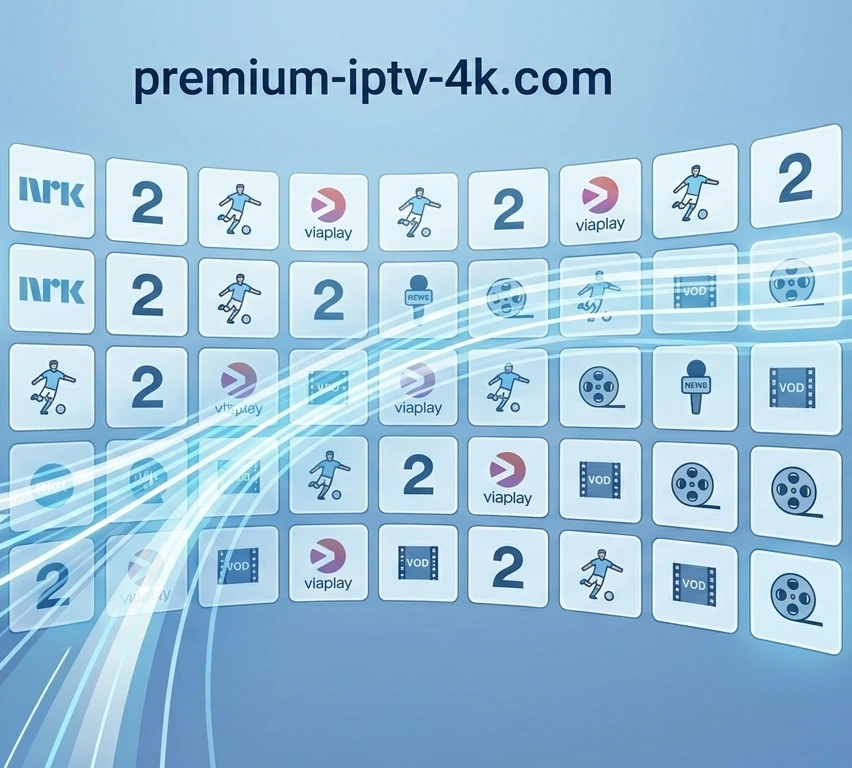 Få tilgang til alle norske IPTV-kanaler